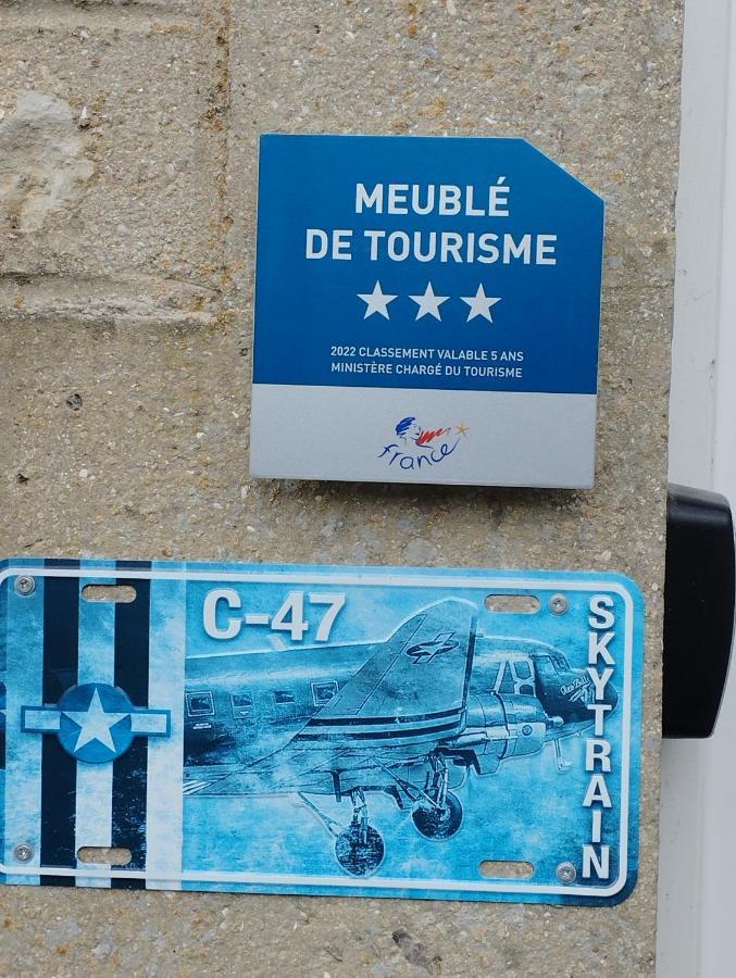 Gite Le C-47 Proche Des Plages Du Debarquement Sainte-Mère-Église Exteriér fotografie